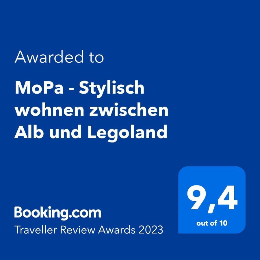 Mopa - Stylisch Wohnen Zwischen Alb Und Legoland Βίλα Leipheim Εξωτερικό φωτογραφία